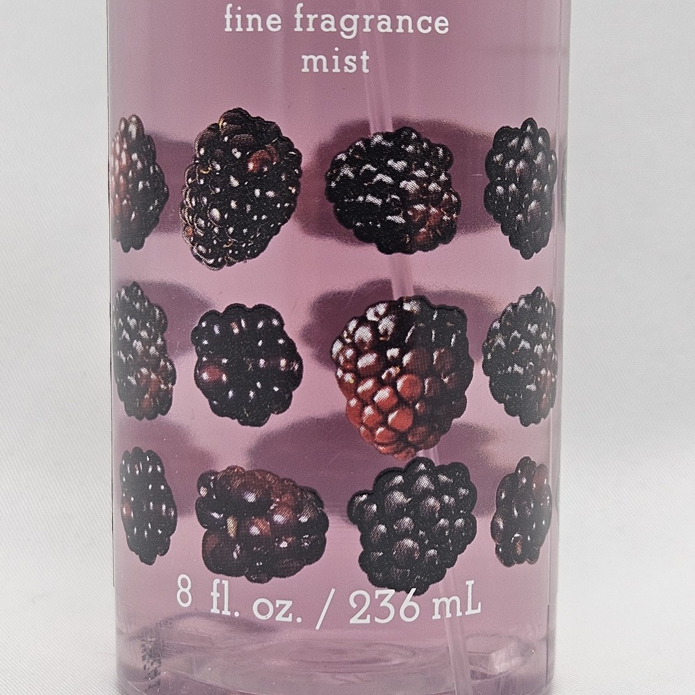 Bath & Body Works Black Raspberry Vanilla Fine Fragrance Mist 8 OZ Discontinued - Picture 3 of 4